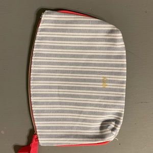 Ipsy Makeup Bag: Blue Stripes